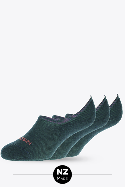 Cushion H&T Nuyarn Sneaker Sock 3Pk